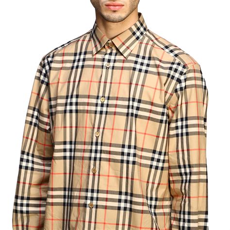 burberry shirt men's long sleeve|Burberry men's shirts 3x.